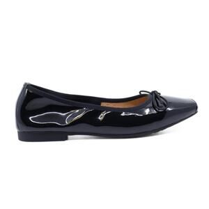 NEW ALL BLACK women's patty blunt ballet in black